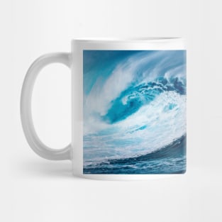Blue Ocean Summer Beach Mug